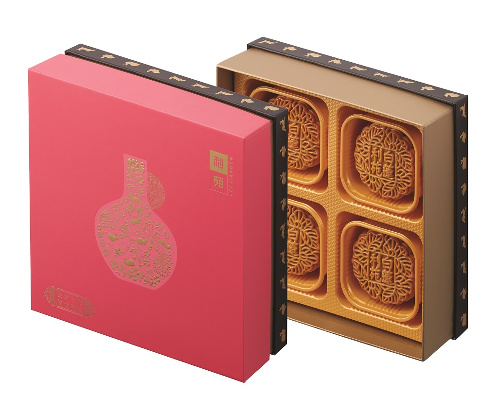 【Voucher】White Lotus Seed Paste Mooncake with Double Yolks (4pcs)
